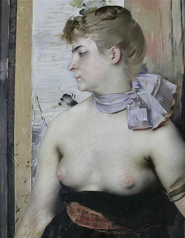 Ragazza con il nastro